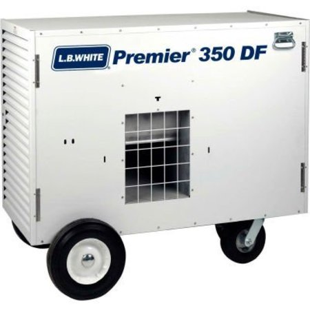 L.B. WHITE L.B. WhiteÂ Unit Heater, 115V, 350000 BTU Premier 350 DF 2.0